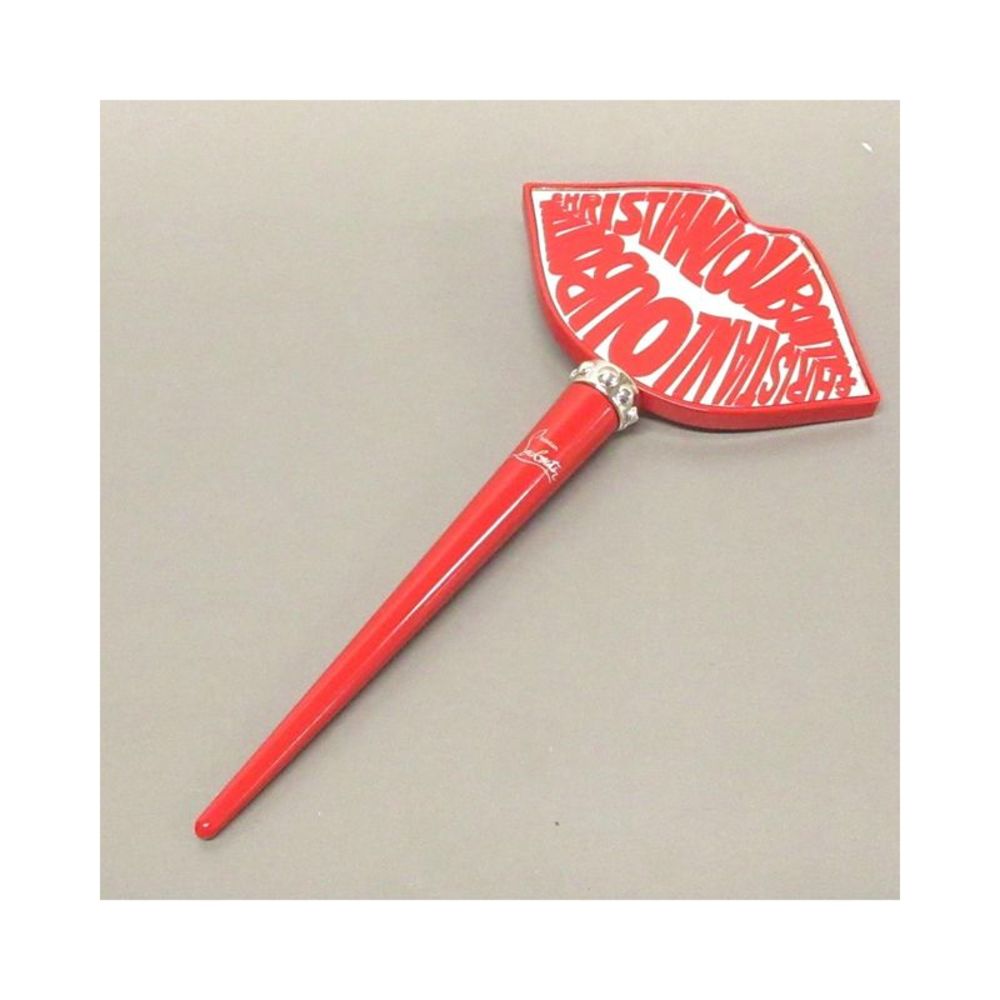 Pre Loved Christian Louboutin Red Lip Novelty Metal Accessory - Picture 1 of 4